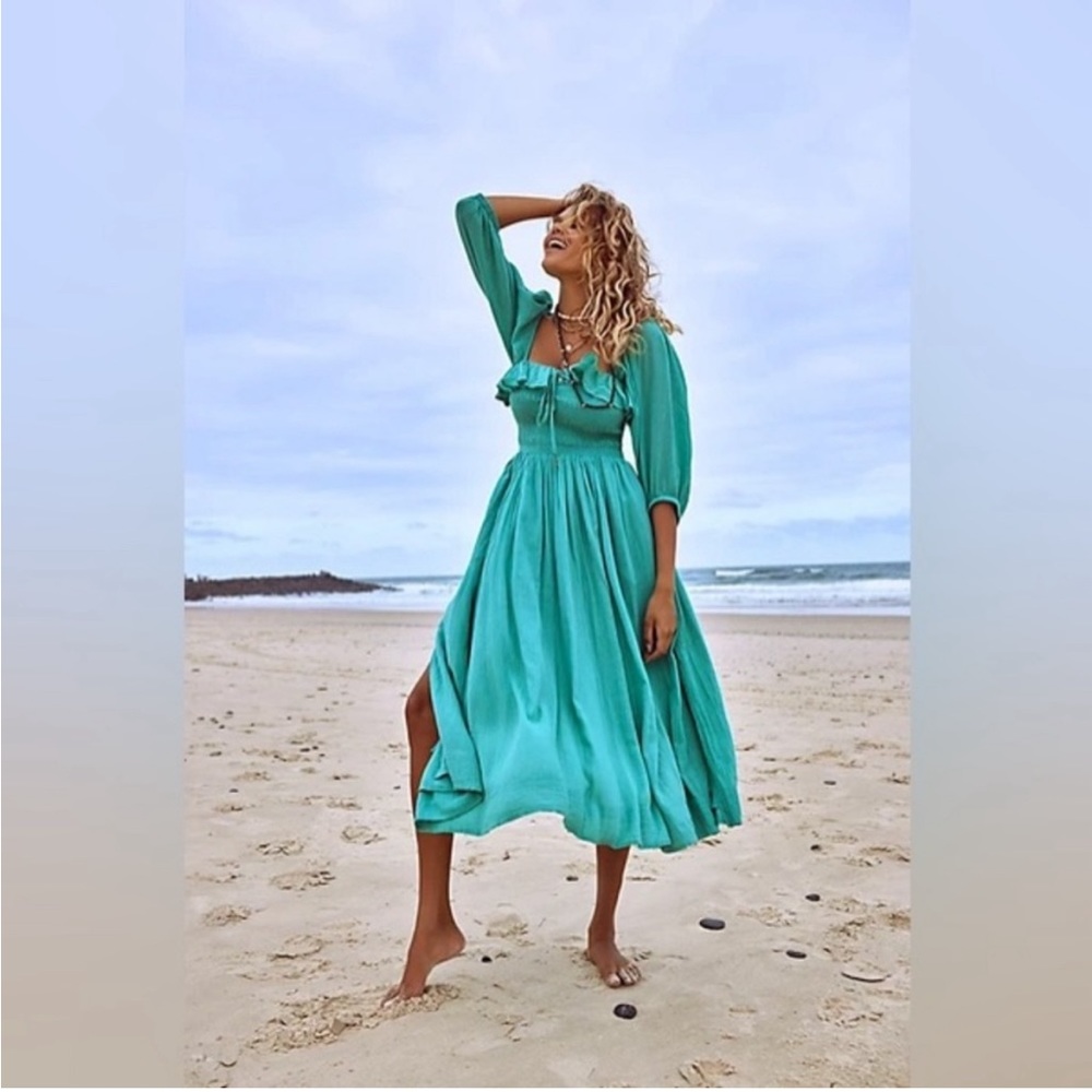 Free People Oasis Midi Dress